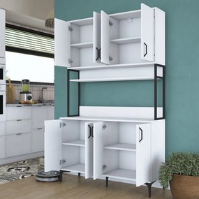Konyhaszekrény, 120 cm – JE173