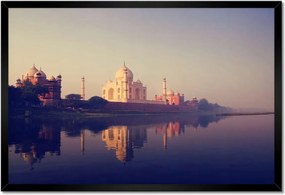 Poszterek keretben 60x40 Taj-Mahal Agra indie