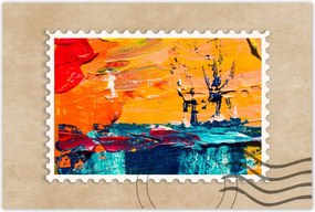 Poszterek 90x60 Absztrakt Androméda