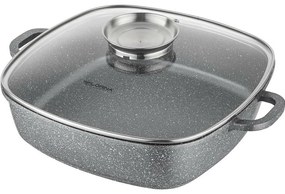 Florina Alumínium tepsi aroma kapaklı Lava 3,5 l,28 × 28 × 7,5 cm