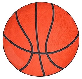 Basketball csúszásgátlós gyerekszőnyeg, ø 140 cm - Conceptum Hypnose