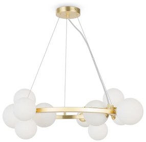 Maytoni MOD545PL-11BS - Csillár zsinóron DALLAS 11xG9/28W/230V arany