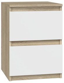 Odell M2 MIX éjjeliszekrény, 30x40x30 cm, fehér-sonoma