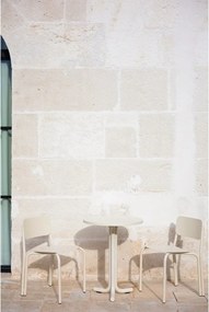 Bézs fém kerti szék Kei – noo.ma