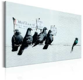 Kép - Protesting Birds by Banksy