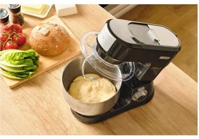 Sencor - fekete konyhai robotgép rozsdamentes acél keverőtállal 1000 W/230 V