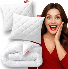 Paplan Szett 200x220 2x Párna 70x80 Antiallergén Szett Lengyel