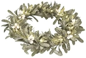 LED-es karácsonyi koszorú 25xLED/3xAA átmérő 35 cm