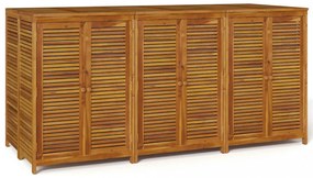 tömör akácfa kerti tárolóláda 210 x 87 x 104 cm