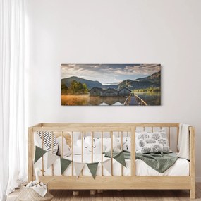 Tó képe (120x50 cm)
