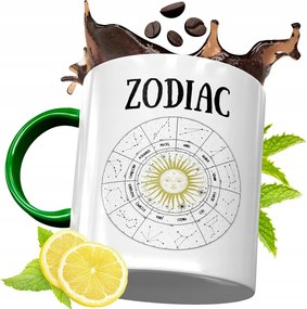 Bögre Zöld Csillagjegyek Horoszkóp Ajándék fényképes nyomtatással