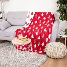 4Home Festive Forest takaró, 127 x 152 cm