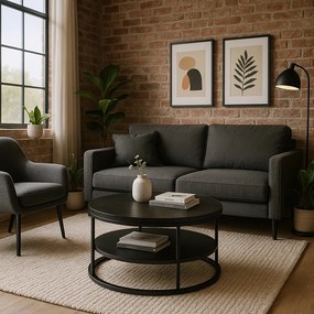 Dohányzóasztal Fekete Színben. BEST