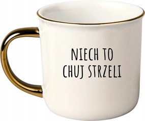 Bögre Fehér Arany Rant Ajándék Vicces Anyák Napja Hagyja, Hogy Ez A Lő