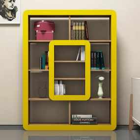 Orkide Yellow and Walnut könyvtár
