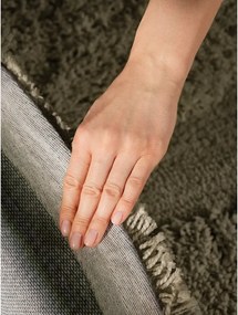 Khaki kézi szövésű kerek szőnyeg ø 200 cm Lambeth Jasper – Ted Baker