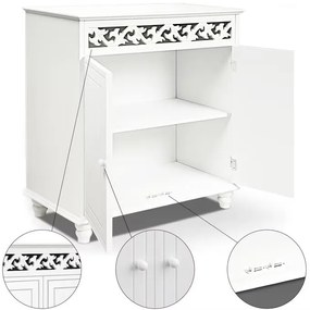 Casaria® Jersey komód - 76x65x35 cm