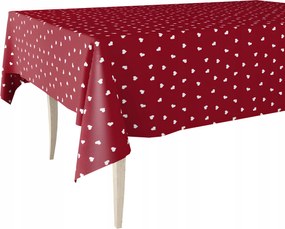 Cerata Vastag Abrosz Piros Bőrből Valentin Napra 140x250