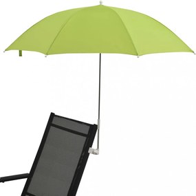 2 db zöld napernyő kempingszékhez 105 cm