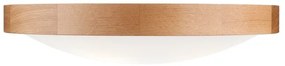 Ceiling Light OAK SLIM 3×E27/60W/230V Oak ø 47 cm