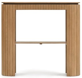 Mangófa konzolasztal 120x35 cm Licia - Kave Home