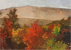 Fali fotótapéta előszoba konyhába Őszi panoráma 208x146 ragasztó