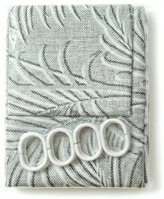 Zuhanyfüggöny - LEAVES - Impregnált textil - 180 x 200 cm