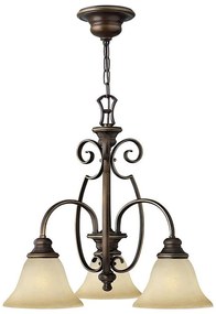 Hinkley HK-CELLO3 - Csillár láncon CELLO 3xE27/60W/230V