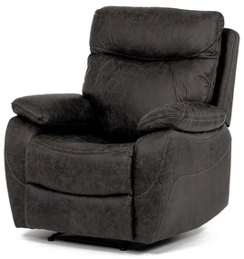 Barna Vintage Szövet Elektromos Vezeték Nélküli Relax Fotel. TV-4094 COF3