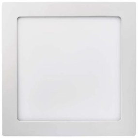 LED panel 225×225, négyzet alakú, süllyeszthető, fehér, 18W meleg fehér 70923