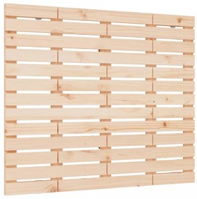 tömör fenyőfa fali fejtámla 141 x 3 x 91,5 cm