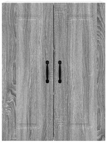 Fali konyhaszekrény Szürke Sonoma 60 x 31 x 80 cm Faanyag