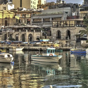 Poszter 40x40cm St Julians Bay, Assaf Frank