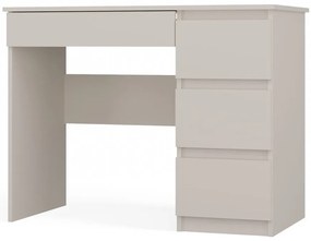 Mijas íróasztal jobb oldali tárolókkal, 98x76x51 cm, kasmír
