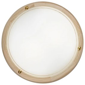 Brilagi - Mennyezeti lámpa ORBIS 2xE27/60W/230V átm. 38 cm fenyő