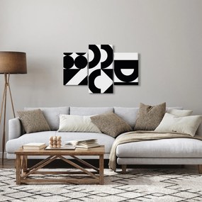 Kép - Geometriai absztrakció N⁰2 (90x60 cm)