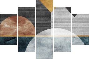 Kép - Formák és textúrák (150x105 cm)