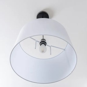 Brilagi - LED csillár zsinóron CERIA 1xE27/40W/230V Ø 45 cm fehér
