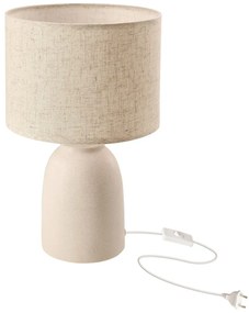 Asztali lámpa textil búrával (magasság 39 cm) Tafla – Candellux Lighting