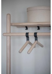 Natúr színű tölgyfa előszoba bútor Milford - Rowico