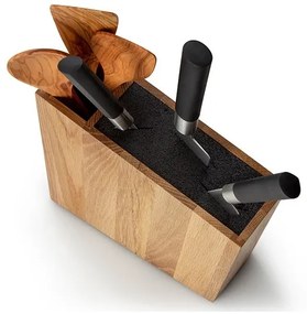 Continenta C4151 - Késtartó flexi betéttel és rekesszel 31x8x24,5 cm tölgy