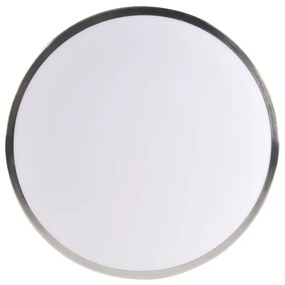 LIBRA LED mennyezeti lámpa, 15 W, 230 V, Ø 29 cm, fényes króm