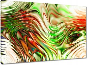Vászonkép 90x60 Színes hullámok
