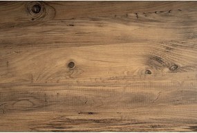 Íróasztal borovi fenyő dekorral 60x240 cm Twin – Kalune Design