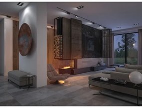 InFire - Sarok biokandalló 80x50 cm kétoldalú