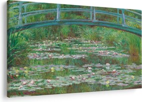 Kép - Claude Monet, The Japanese Footbridge, reprodukciók (90x60 cm)