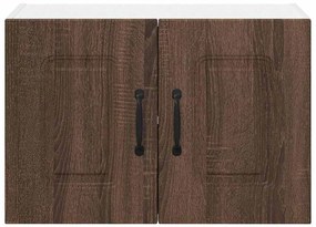 Fali konyhaszekrény 2 pcs Barna Tölgy 60 x 31 x 40 cm Faanyag