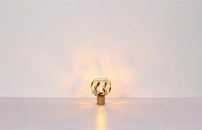 Globo 15759-1 Fali spotlámpa, fém fekete matt, fém arany színű, fekete patinázott, tiszta akril kristályok, SzxM: 120x160mm, Mélység: 210mm, 1x E14 25W 230V izzó nélkül