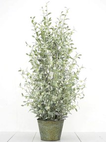 Magas dekoratív növény fém virágcserépben 150cm