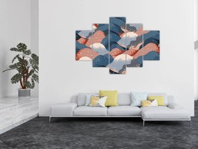 Kép - Japán hullámok (150x105 cm)